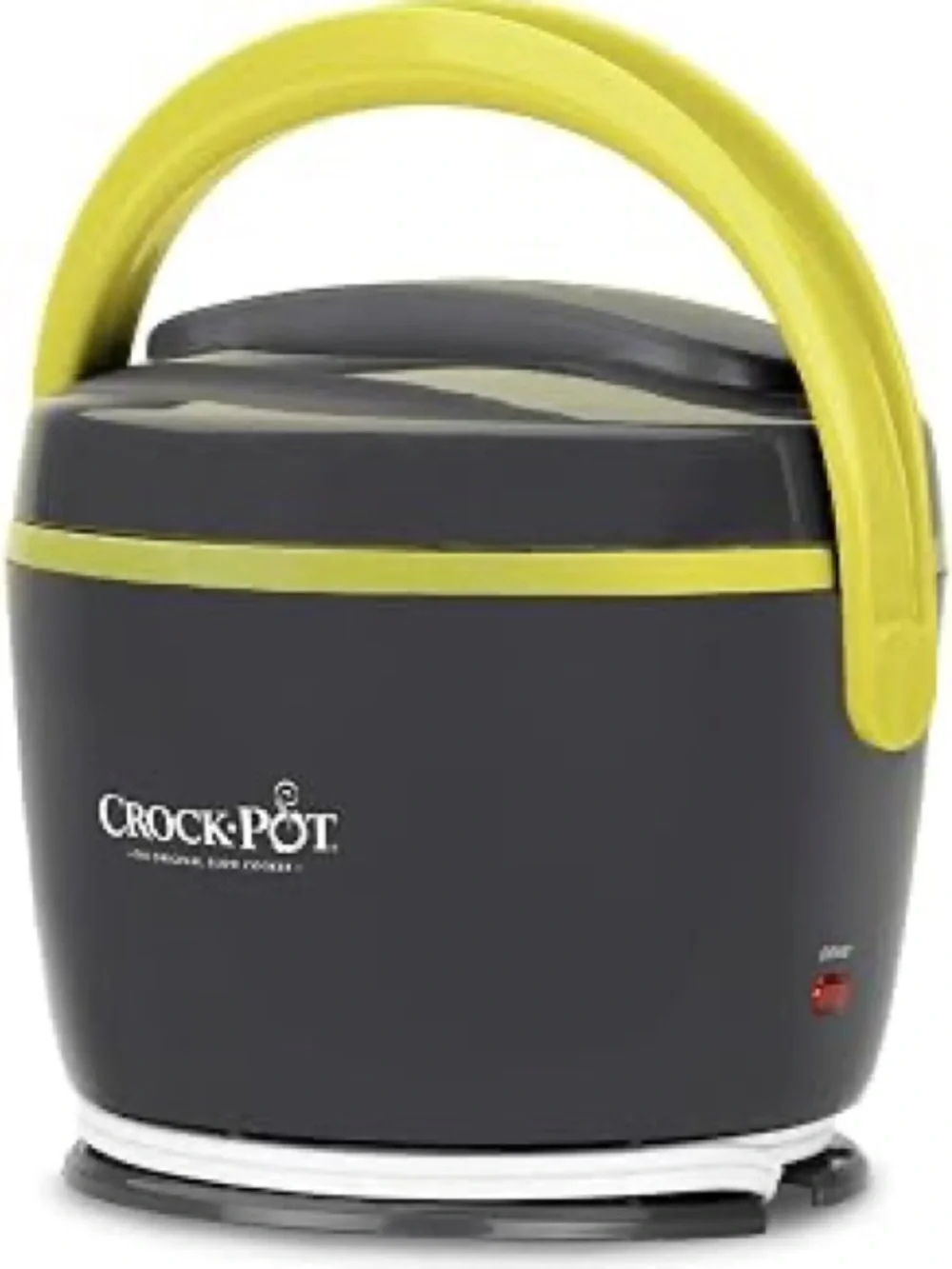 Crock-Pot Yellow & Gray Lunch Crock Portable Food Warmer